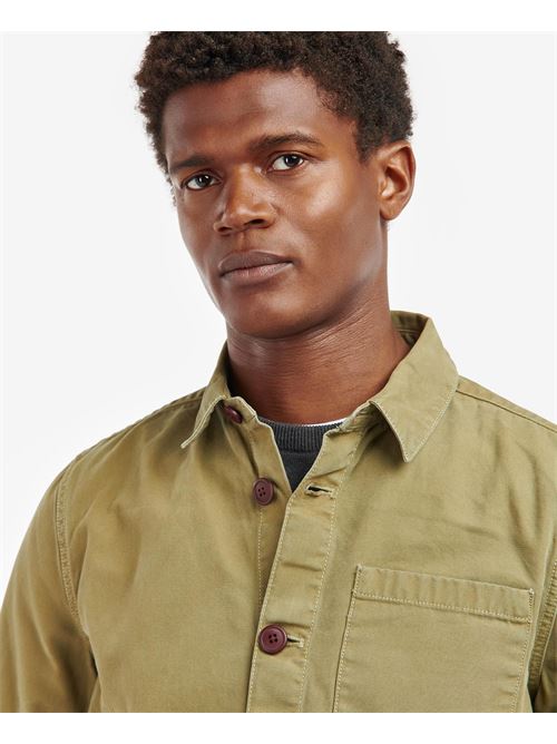 washed overshirt BARBOUR | MOS0281 MOSOL31